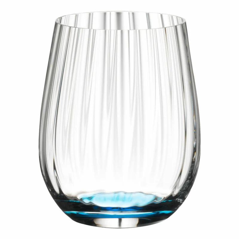 Riedel Tumbler Collection Optical Happy O Gläserset, 4er Set, Bunte Gläser, Glas, 344 ml, 5515/44