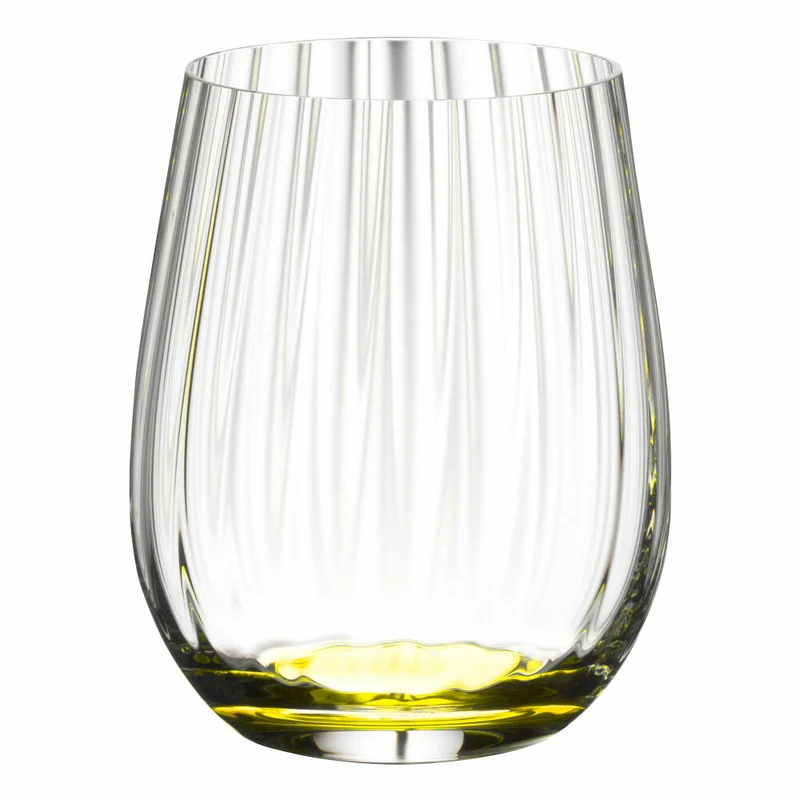 Riedel Tumbler Collection Optical Happy O Gläserset, 4er Set, Bunte Gläser, Glas, 344 ml, 5515/44