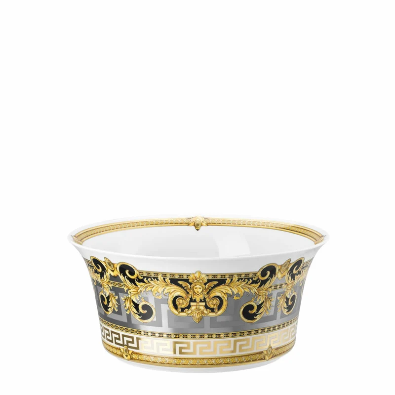 Rosenthal Versace Schüssel L Prestige Gala, Porzellan, 25 cm, 19325-403637-13130