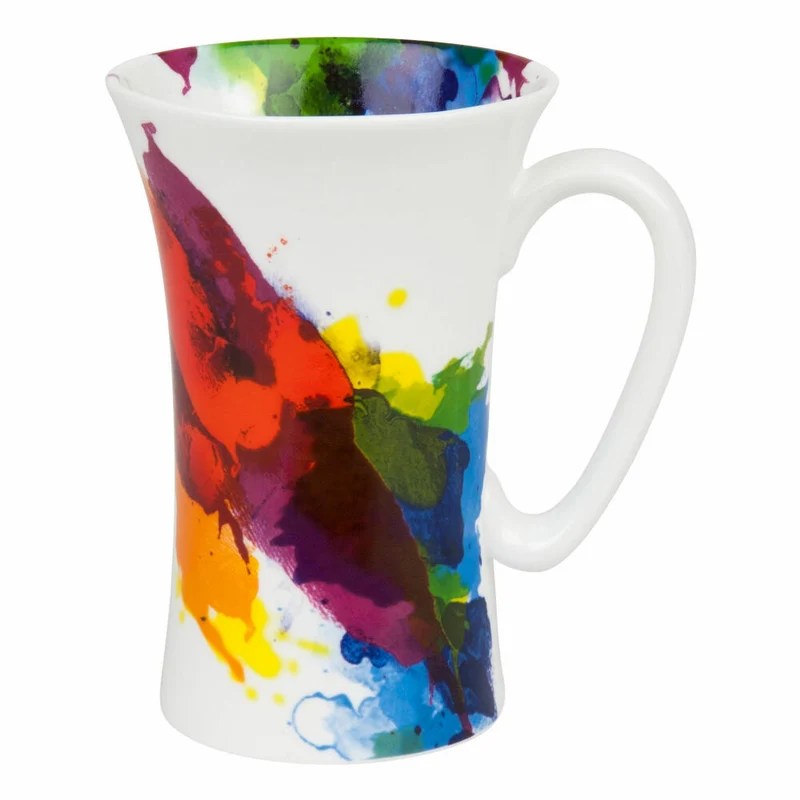 Könitz On Colour Flow Mega Mug, Becher, Tasse, Riesentasse, Bone China, Bunt, 630 ml, 11 2 016 1694