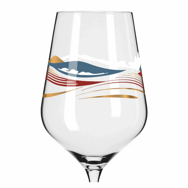 Ritzenhoff Rotweinglas Herzkristall 007, Aurélie Girod, Kristallglas, 570 ml, 3001007
