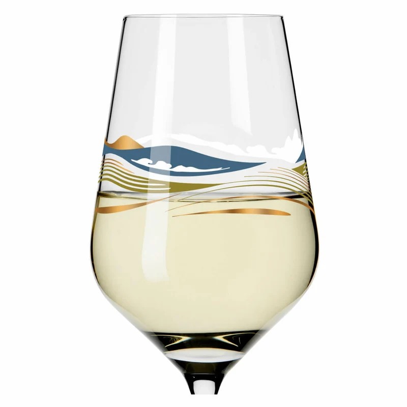 Ritzenhoff Weißweinglas Herzkristall 007, Aurélie Girod, Kristallglas, 380 ml, 3011007