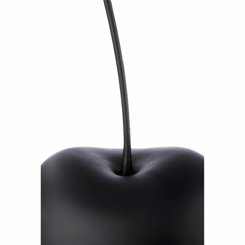 Gilde Kirsche Celebration, Dekoration, Dekoobjekt, Skulptur, Keramik, Matt Schwarz, H 42 cm, 56499