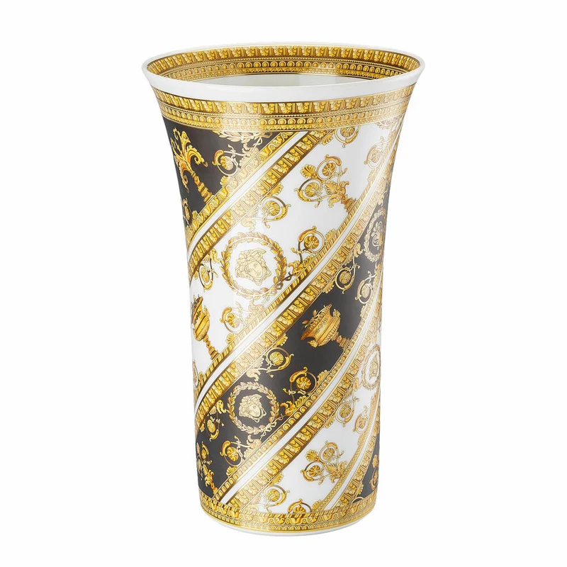 Rosenthal Versace Vase I Love Baroque, Porzellan, 34 cm, 14091-403651-26034