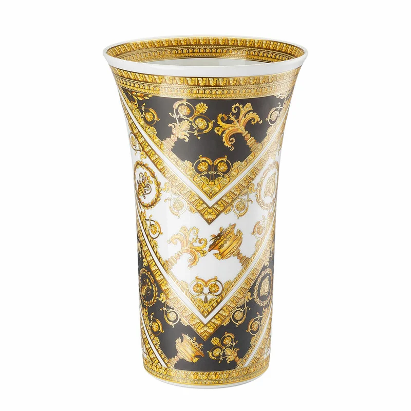 Rosenthal Versace Vase I Love Baroque, Porzellan, 34 cm, 14091-403651-26034
