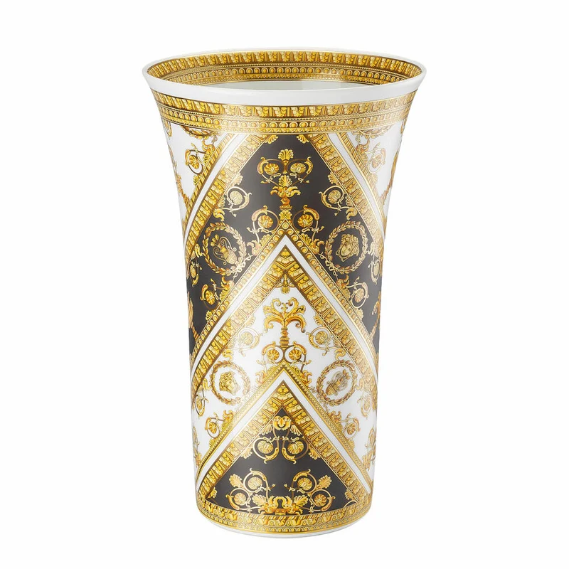 Rosenthal Versace Vase I Love Baroque, Porzellan, 34 cm, 14091-403651-26034
