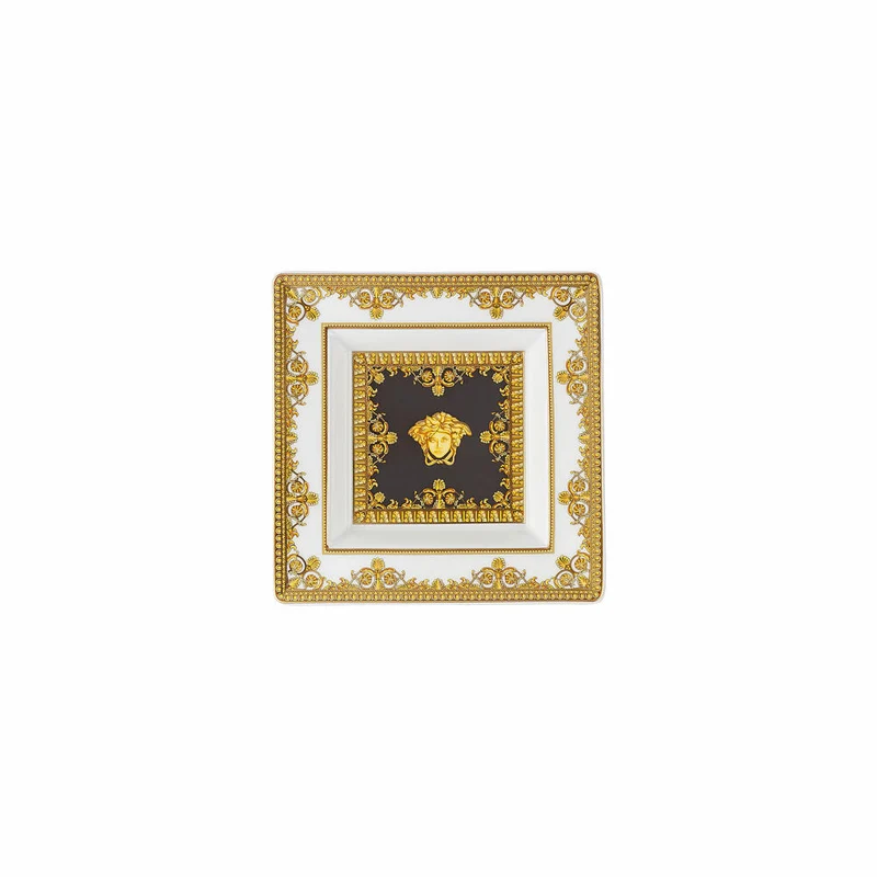 Rosenthal Versace Schale I Love Baroque, Porzellan, 14 x 14 cm, 14085-403651-25814