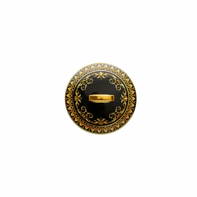 Rosenthal Versace Tischlicht 2-tlg. mit Duftwachs Medusa, Materialmix, 14 cm, 14402-409605-24868