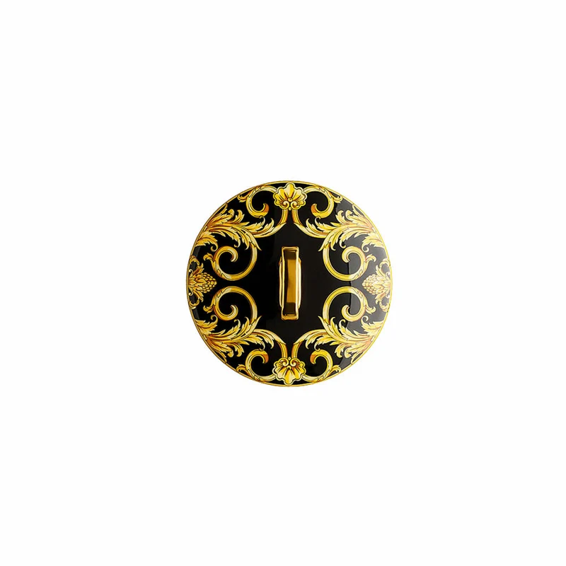 Rosenthal Versace Tischlicht 2-tlg. mit Duftwachs Prestige Gala, Materialmix, 14 cm, 14402-403637-24868