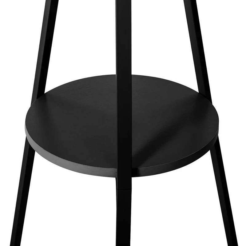 5five Simply Smart Standgarderobe mit 9 Haken, Garderobenständer, Metall, MDF, Schwarz, 138944A