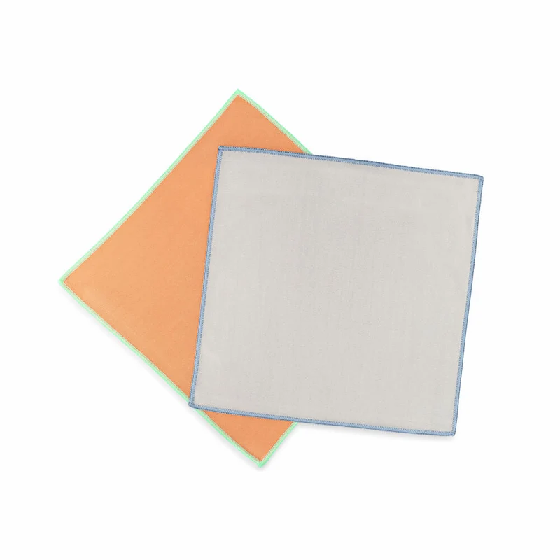 Full Circle Home Mikrofasertücher Renew 2er Set, Geschirrtücher, Recycling-Kunststoff, 30 x 30 cm, FC20203M