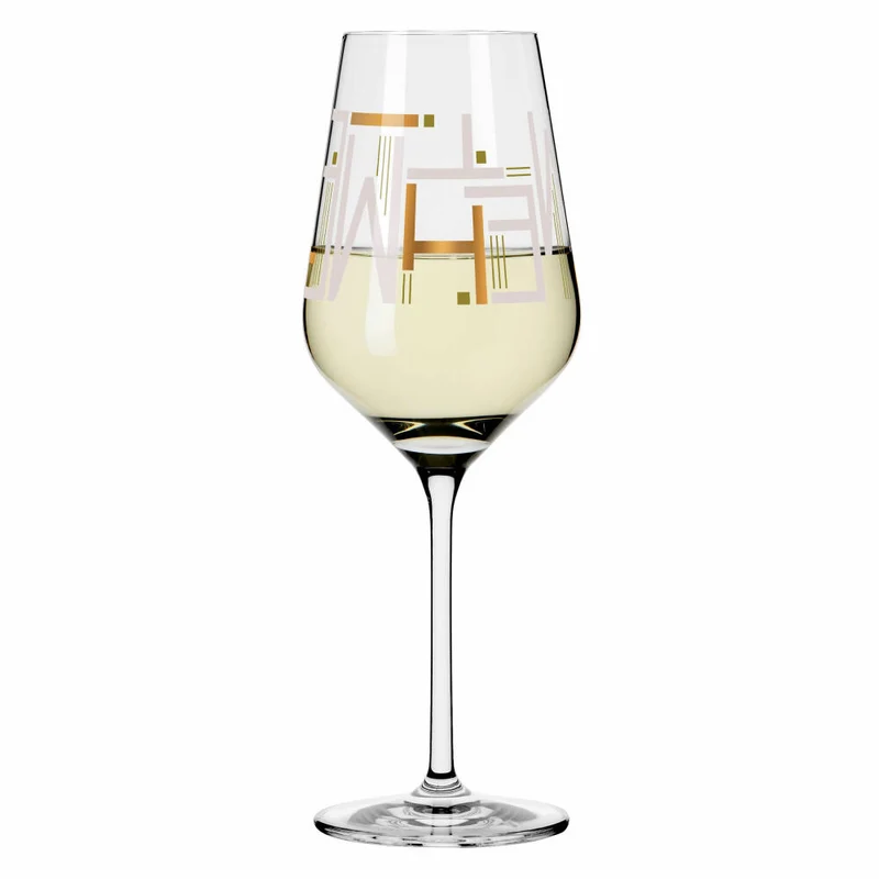 Ritzenhoff Weißweinglas Herzkristall 010, Chistine Kordes, Kristallglas, 380 ml, 3011010