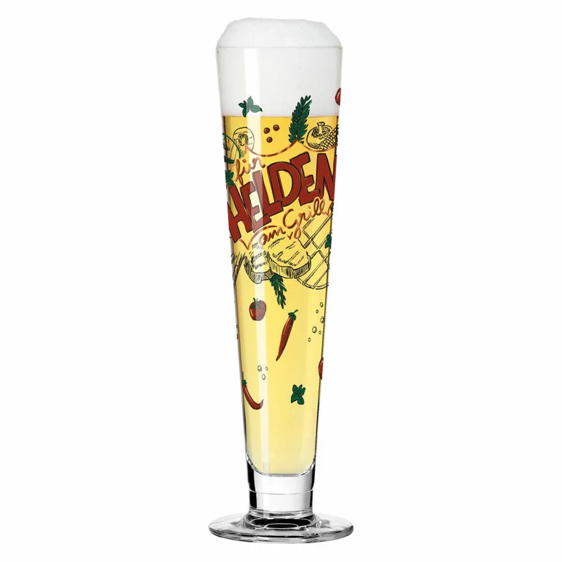 Ritzenhoff Bierglas Heldenfest 013, Henrike Stein, Kristallglas, 385 ml, 1011013