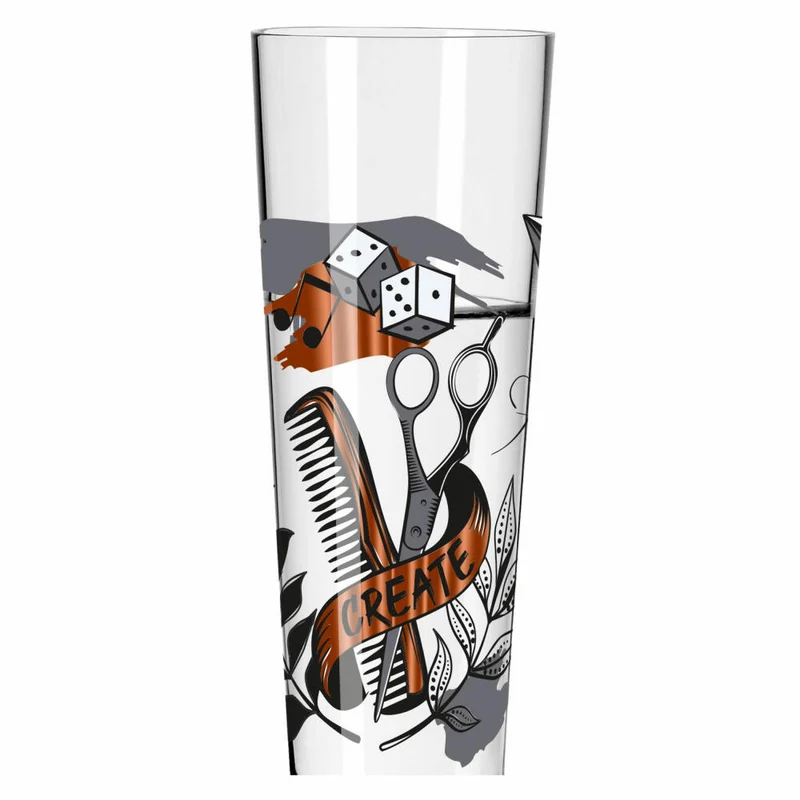 Ritzenhoff Schnapsglas Heldenfest 009, Werner Bohr, Kristallglas, 52 ml, 1061009
