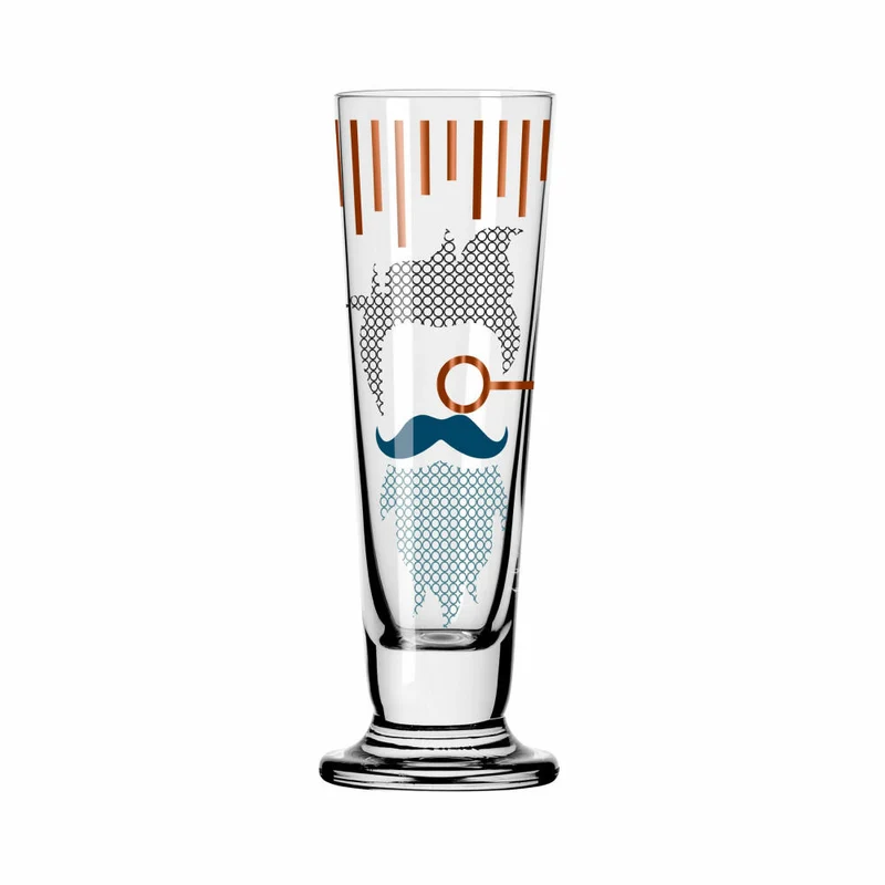 Ritzenhoff Schnapsglas Heldenfest 010, Christine Kordes, Kristallglas, 52 ml, 1061010