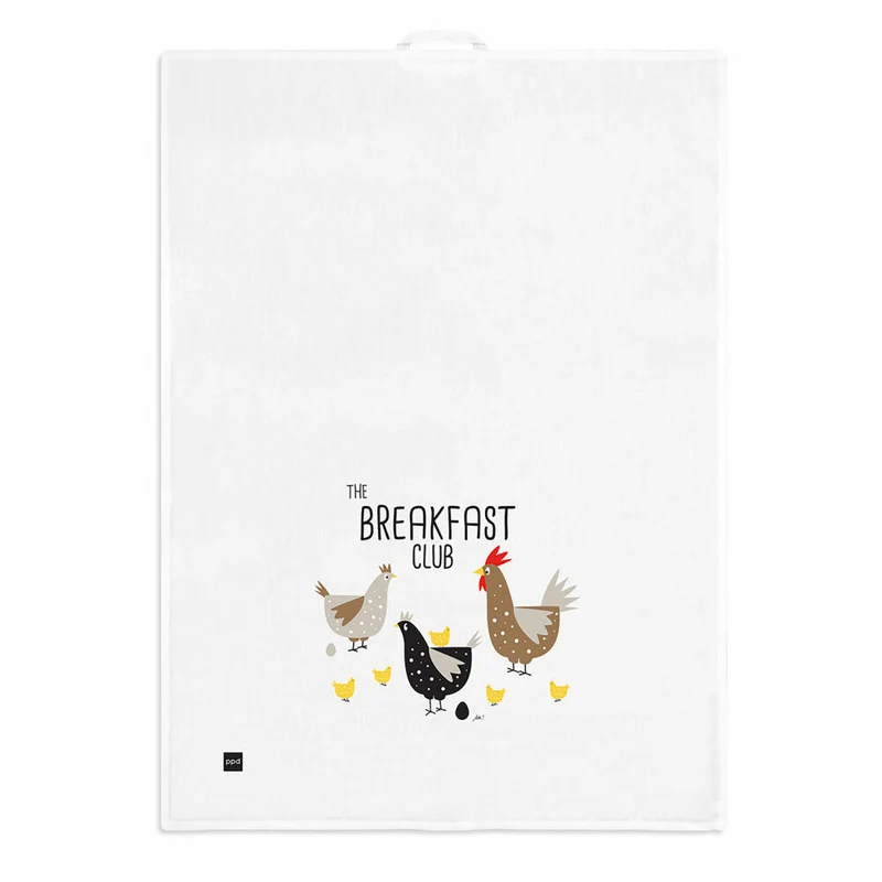 PPD Breakfast Club kitchen towel, Küchenhandtuch, Geschirrtuch, Handtuch, Leinen / Baumwolle, 70 x 50 cm, 185501504