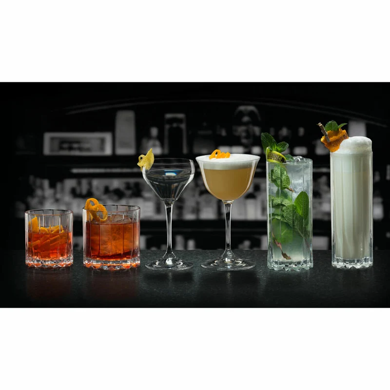 Riedel Drink Specific Glassware Rocks Whisky Gläser 2er-Set, Whiskey Tumbler, Glas, 283 ml, 6417/02