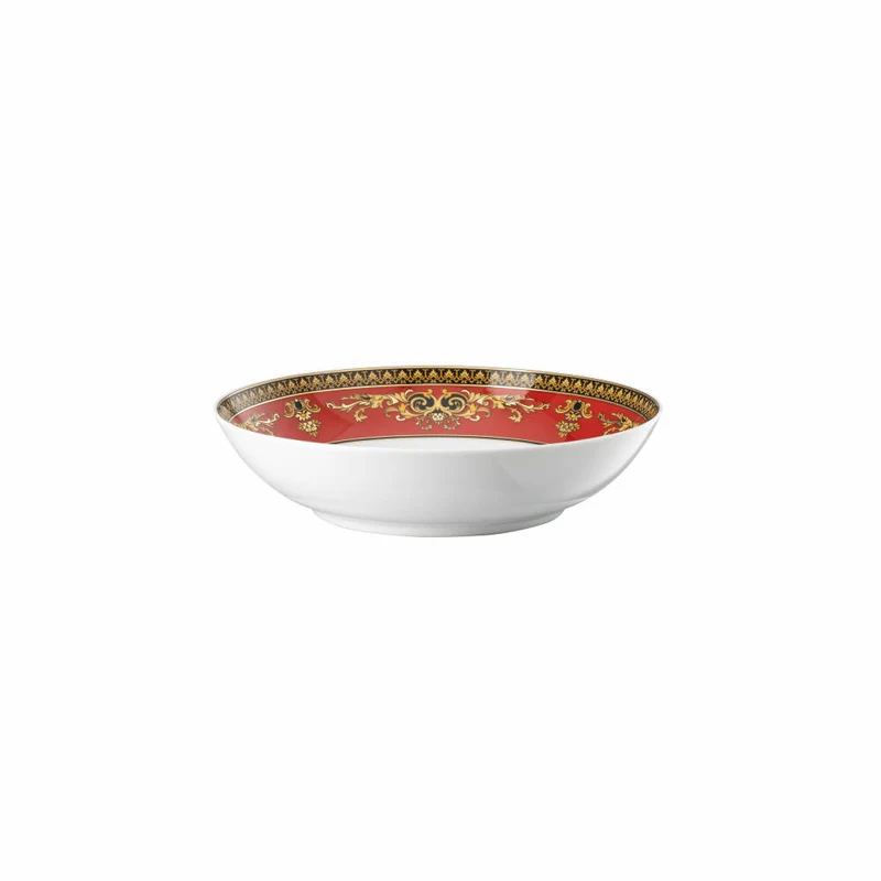Rosenthal Versace Suppenteller Medusa, Porzellan, 22 cm, 19335-409605-10322