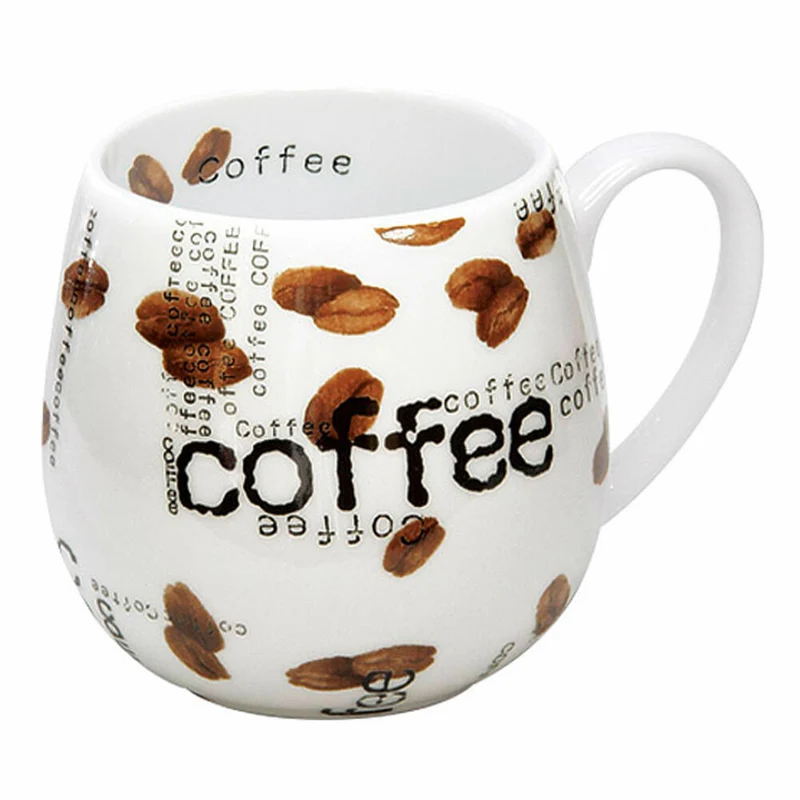 Könitz Coffee Collage Kuschelbecher, Becher, Tasse, Kaffeetasse, Porzellan, Kaffee, 420 ml, 11 1 143 0873