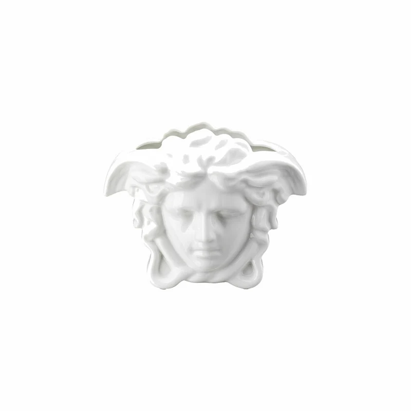 Rosenthal Versace Vase Medusa Grande White, Porzellan, 15 cm, 14493-800001-26015