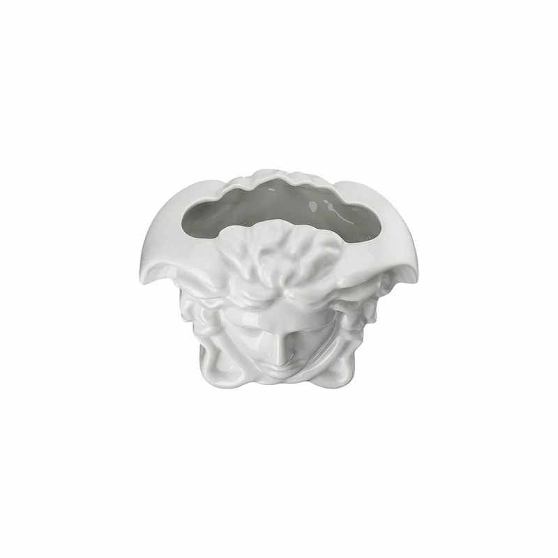 Rosenthal Versace Vase Medusa Grande White, Porzellan, 15 cm, 14493-800001-26015