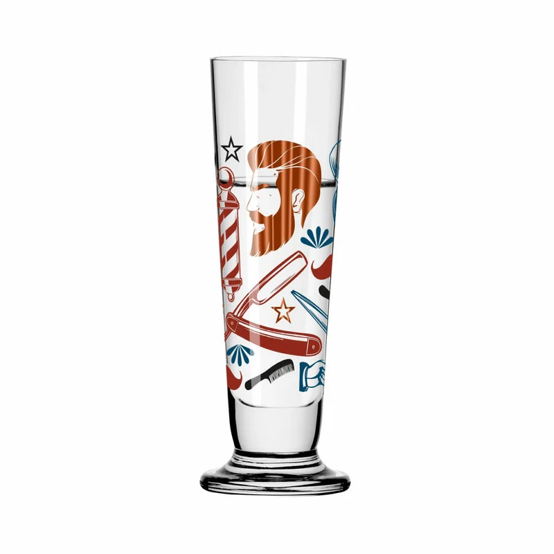 Ritzenhoff Schnapsglas Heldenfest 011, Rebecca Buss, Kristallglas, 52 ml, 1061011