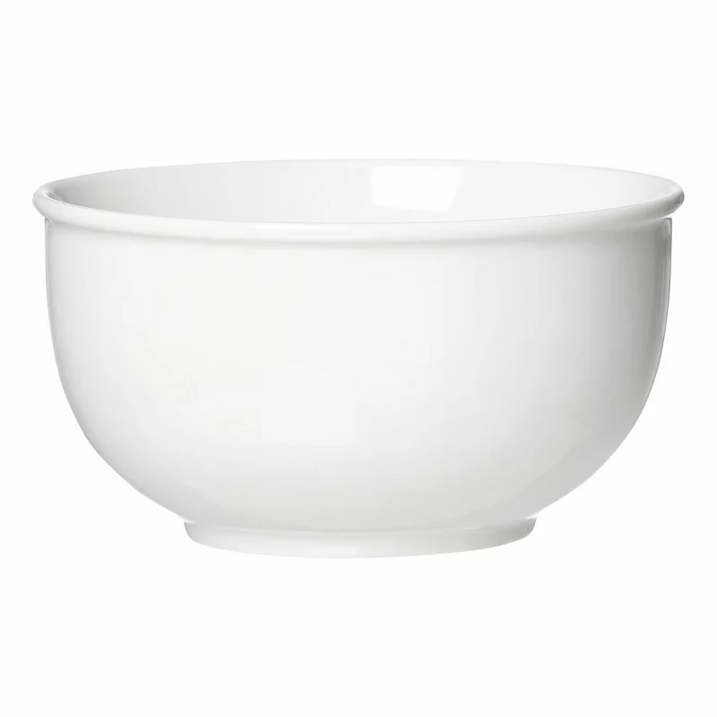 Ritzenhoff & Breker Müslischale Simple, Müsli Schale, Schüssel, Desserschale, Porzellan, Weiß, Ø 14 cm, 420777