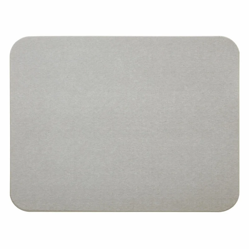 5five Simply Smart Kieselgur-Badematte, Fußmatte fürs Bad, Diatomit, Grau, 45 x 35 cm, 160928