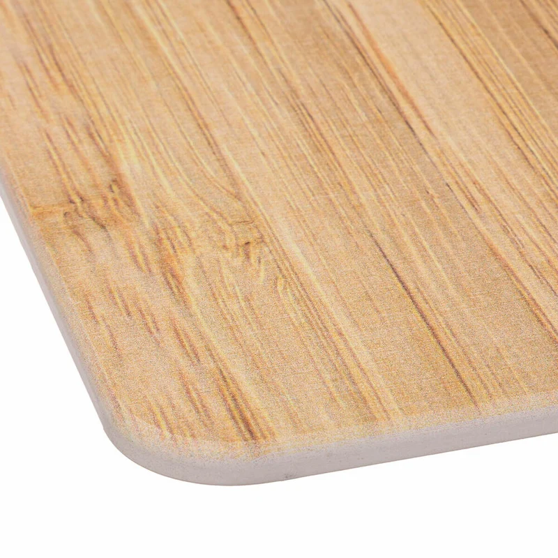5five Simply Smart Kieselgur-Badematte Bamboo, Fußmatte fürs Bad, Diatomit, Braun, 45 x 35 cm, 160928A