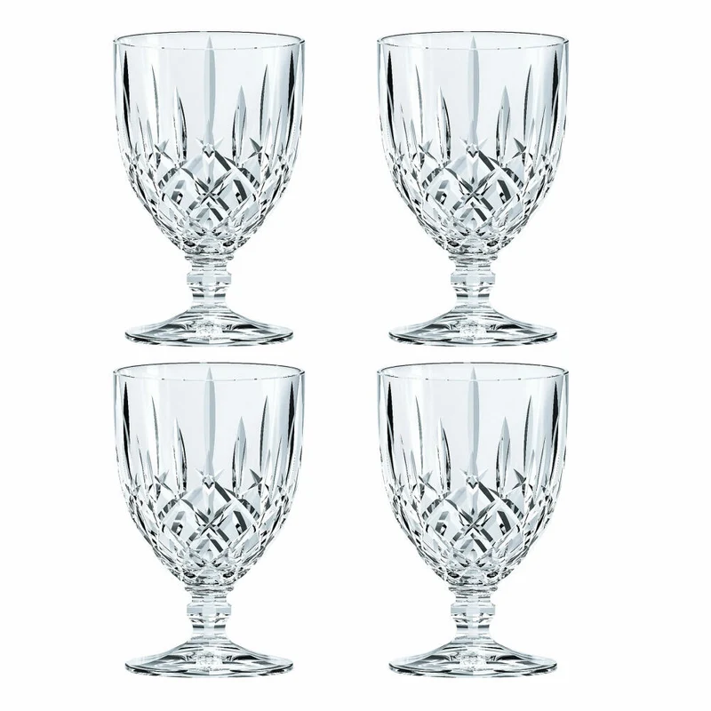 Nachtmann Noblesse Kelchglas Groß, 4er Set, Weinkelch, Wein Kelch, Weinglas, Kristallglas, 350 ml, 101966