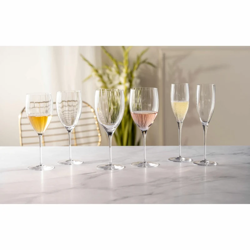 Leonardo Weißweinglas Poesia, Weißwein Glas, Weinglas, Kristallglas, Klar, 450 ml, 069164