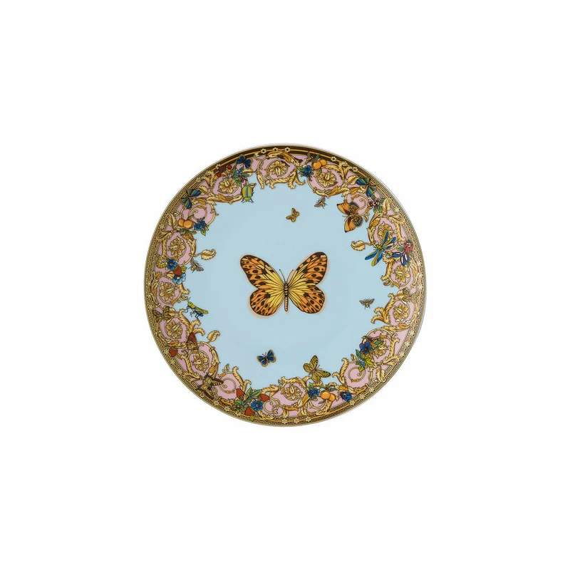 Rosenthal Versace Brotteller Le jardin de Versace, Porzellan, 17 cm, 19335-409609-10217