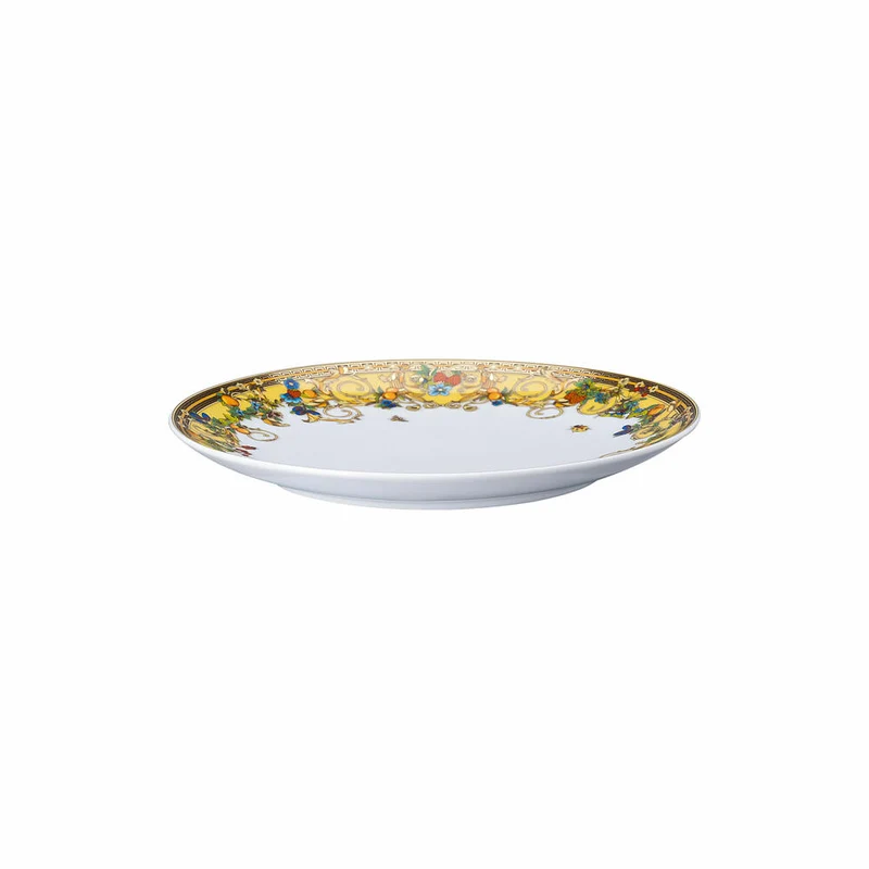 Rosenthal Versace Frühstücksteller Le jardin de Versace, Porzellan, 21 cm, 19335-409609-10221