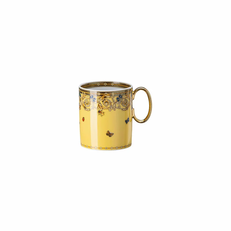 Rosenthal Versace Henkelbecher Le jardin de Versace, Porzellan, 300 ml, 19335-409609-15505