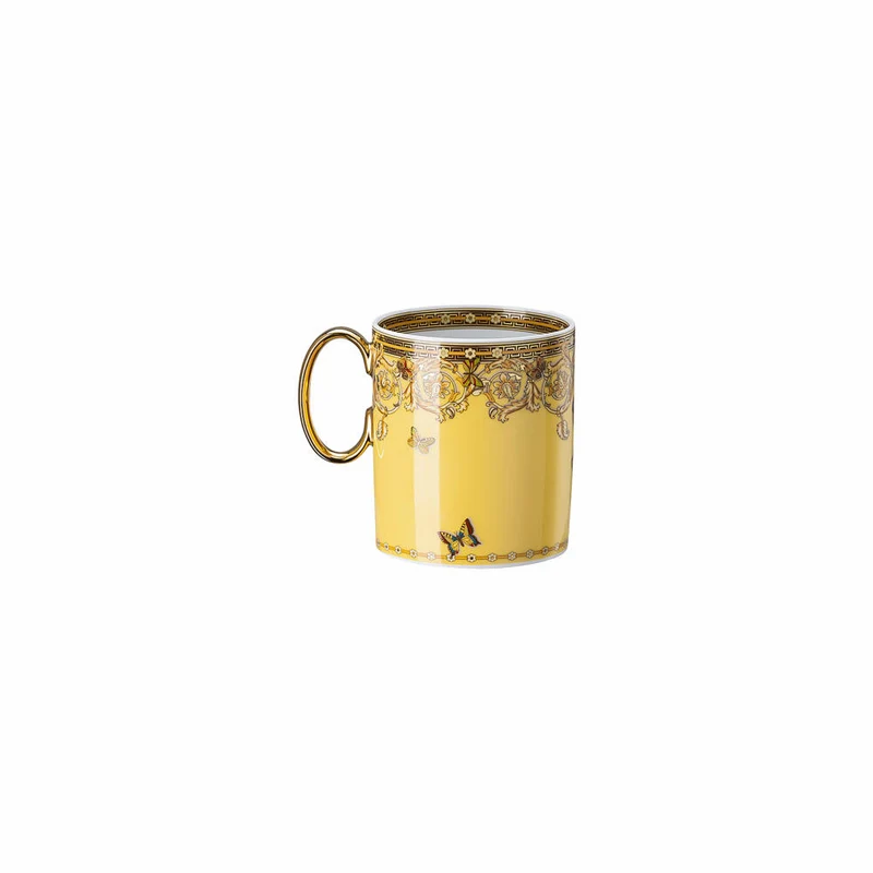 Rosenthal Versace Henkelbecher Le jardin de Versace, Porzellan, 300 ml, 19335-409609-15505