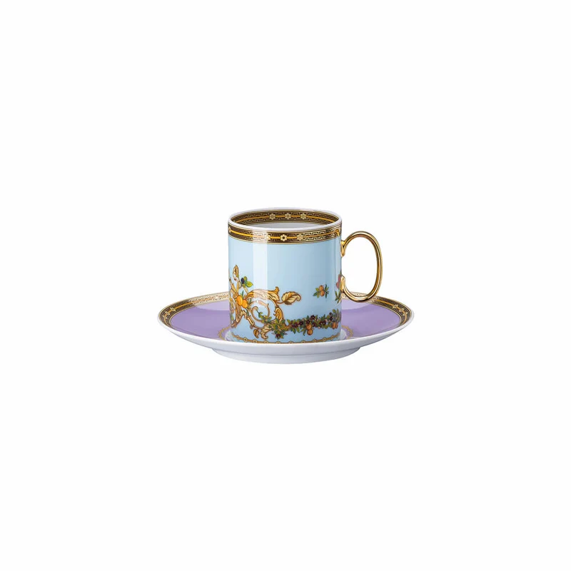 Rosenthal Versace Kaffeetasse 2-tlg. Le jardin de Versace, Porzellan, 230 ml, 19335-409609-14740