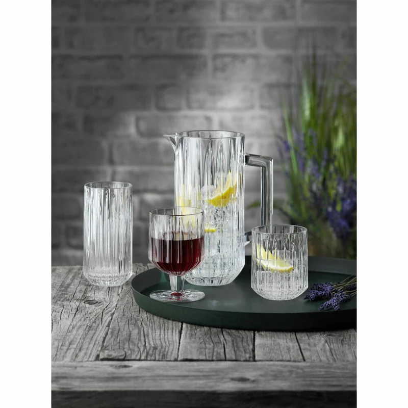 Nachtmann Jules Becher, 4er Set, Glasbecher, Trinkbecher, Tumbler, Kristallglas, 305 ml, 101979