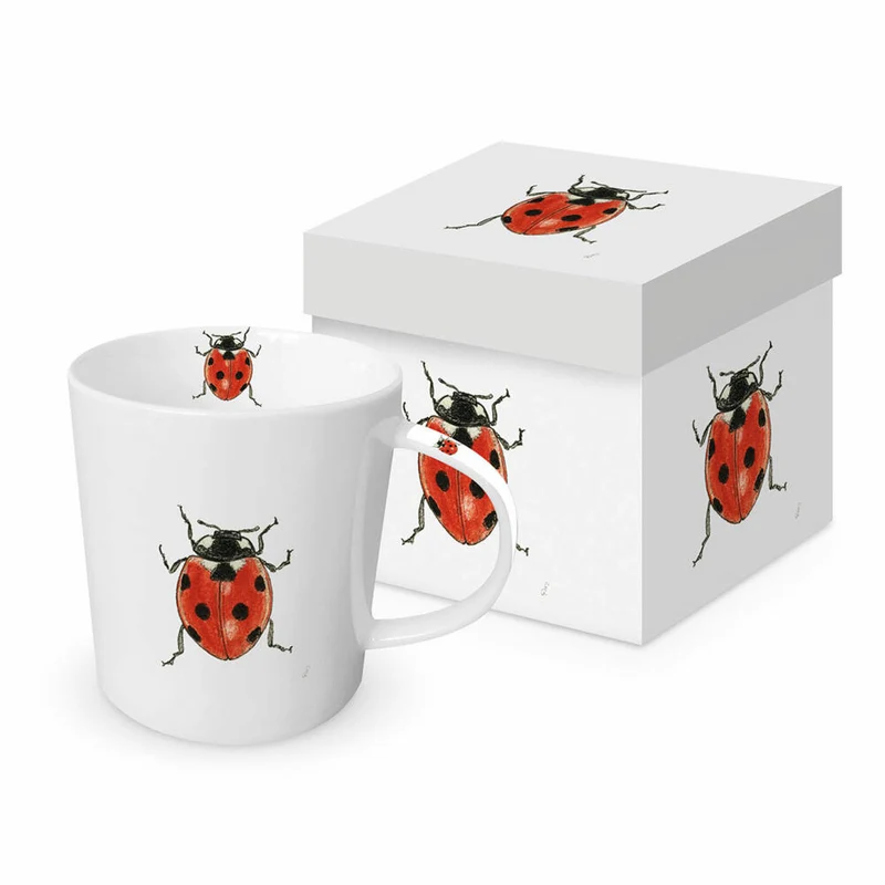 PPD Madeleine sur blanc Trend Mug, in Geschenkbox, Henkelbecher, Kaffeebecher, Becher, Tasse, New Bone China, 400 ml, 160302186