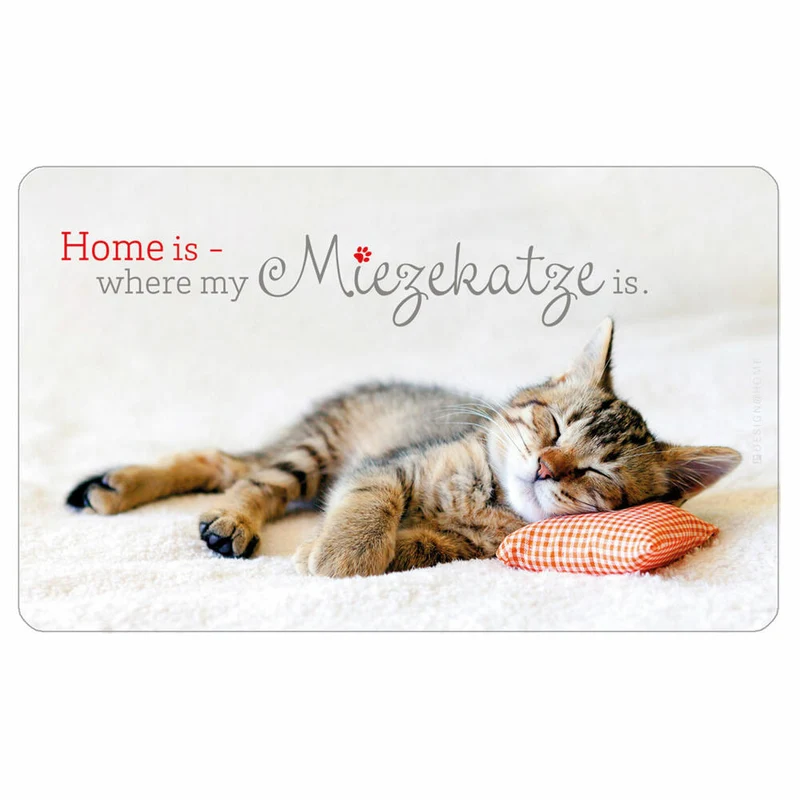 PPD Tray Mietzekatze, Frühstücksbrettchen, Brettchen, Frühstück, Resopal, 14.3 x 23.3 cm, 661208