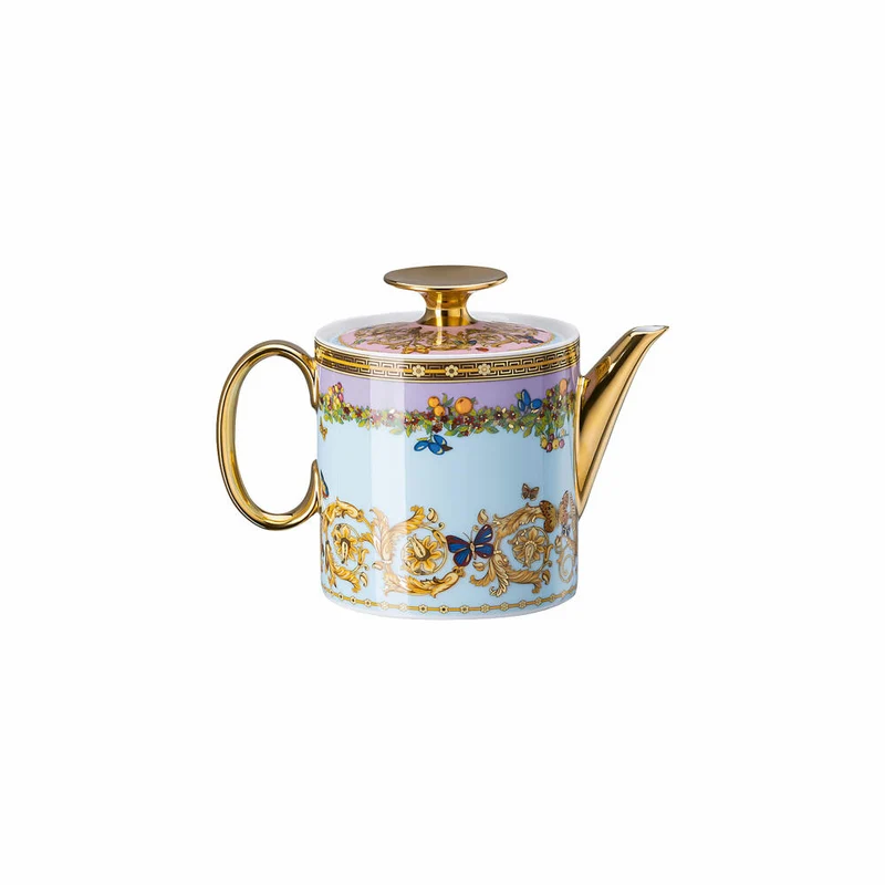Rosenthal Versace Teekanne für 2 Personen Le jardin de Versace, Porzellan, 500 ml, 19335-409609-14220