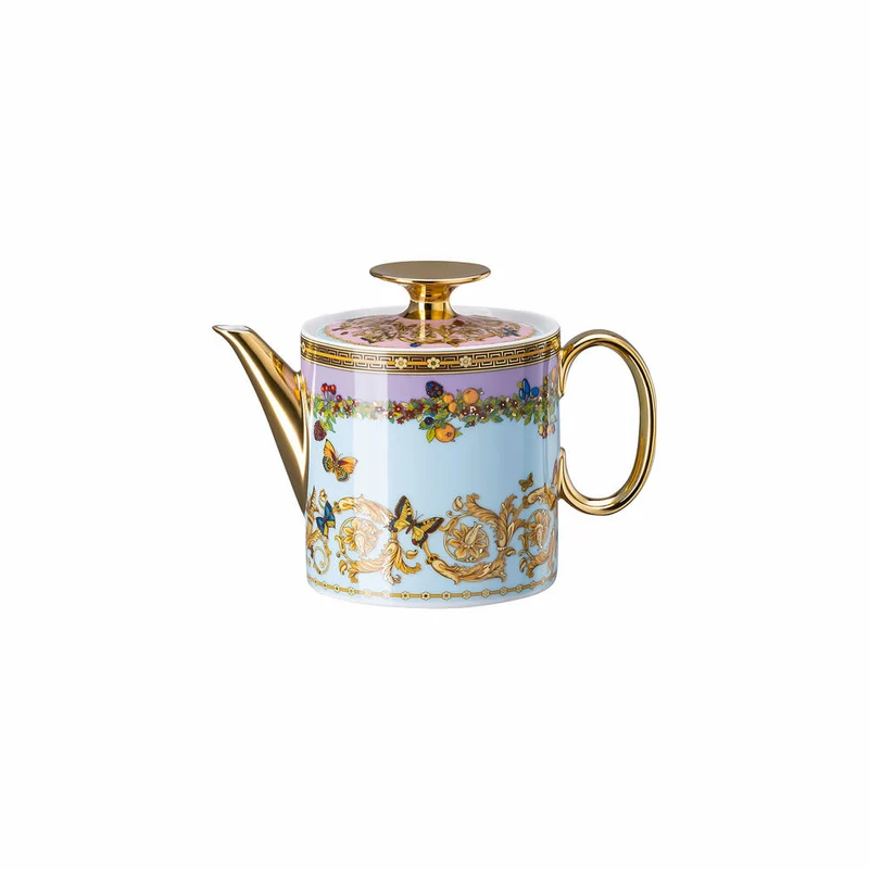 Rosenthal Versace Teekanne für 2 Personen Le jardin de Versace, Porzellan, 500 ml, 19335-409609-14220
