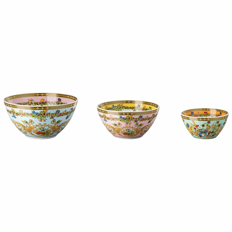 Rosenthal Versace Bowl-Set 4-tlg. Le jardin de Versace, Porzellan, 19335-409609-28718