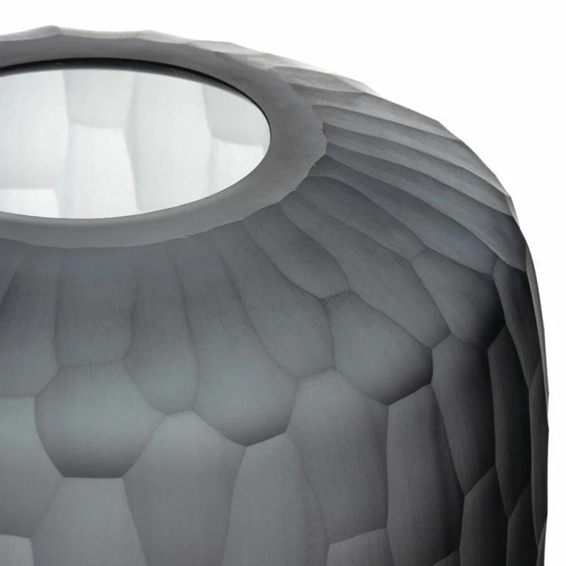 Leonardo Vase Bellagio, Blumenvase, Dekovase, Glas, Anthrazit, 36 cm, 036449