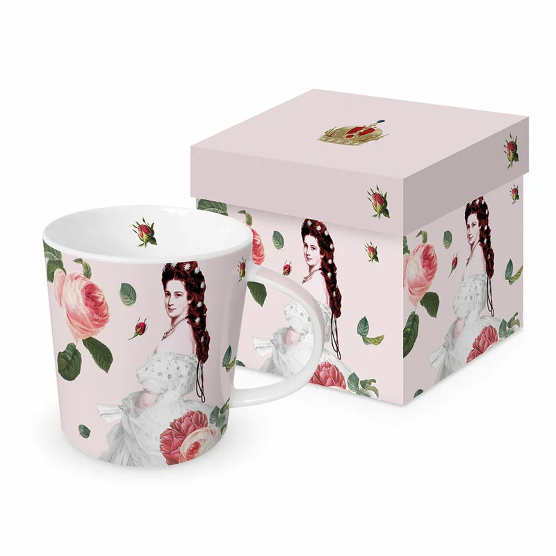 PPD Sisi Trend Mug, in Geschenkbox, Henkelbecher, Kaffeebecher, Becher, Tasse, New Bone China, 400 ml, 160302331