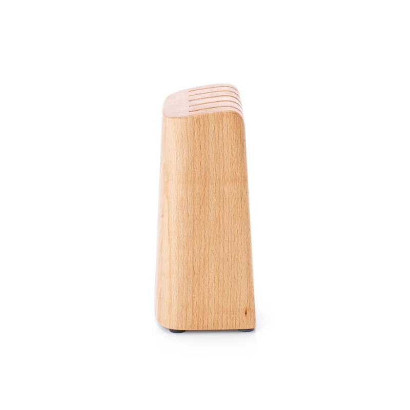 Brabantia Messerblock Profile, Messerhalter, Messerständer, Küchenmesserblock, Holz, Matt Steel, 260469