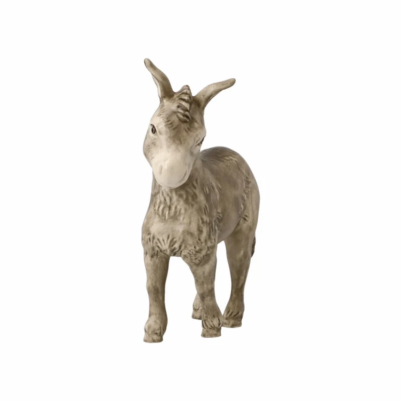Goebel Figur Esel, Krippenfigur, Dekofigur, Steingut, Bunt, 9.5 cm, 41661091