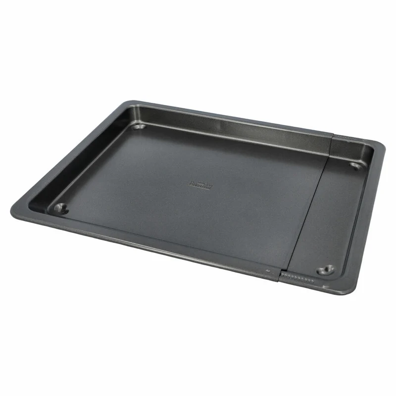 Birkmann Easy Baking Backblech Verstellbar, Ofenblech, Back Blech, Herdbackblech, Karbonstahl, 36 x 33 cm, 881303