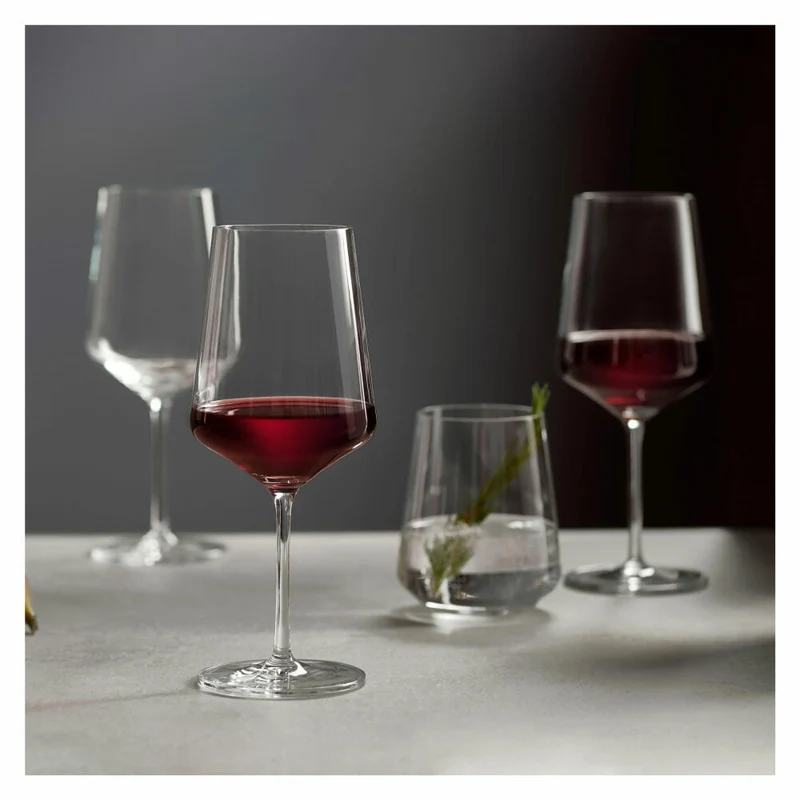 Ritzenhoff Rotweinglas 2er-Set Lichtweiss Julie 001, Nadine Niggemeier, Kristallglas, 540 ml, 6111005