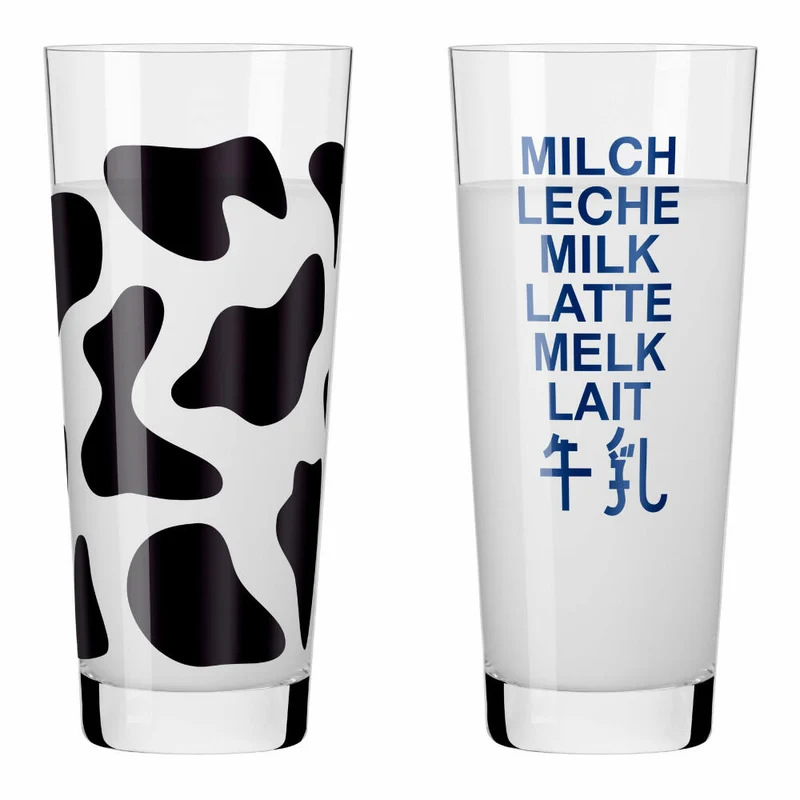 Ritzenhoff Milchglas 2er-Set Jubilee Collection 001, Sieger Design, Jasper Morrison, Kristallglas, 345 ml, 6131001