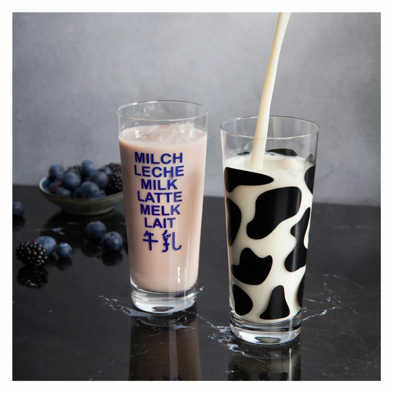 Ritzenhoff Milchglas 2er-Set Jubilee Collection 001, Sieger Design, Jasper Morrison, Kristallglas, 345 ml, 6131001